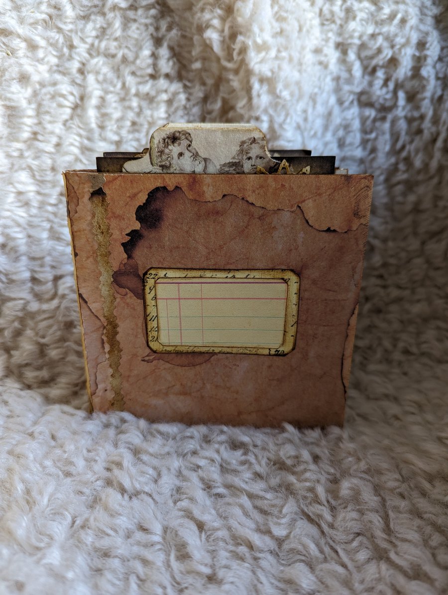 Small shabby grungy journal 