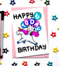 6th Birthday Card, Unicorn Birthday Card, Girls Sixth Birthday Card, Niece - Image 7