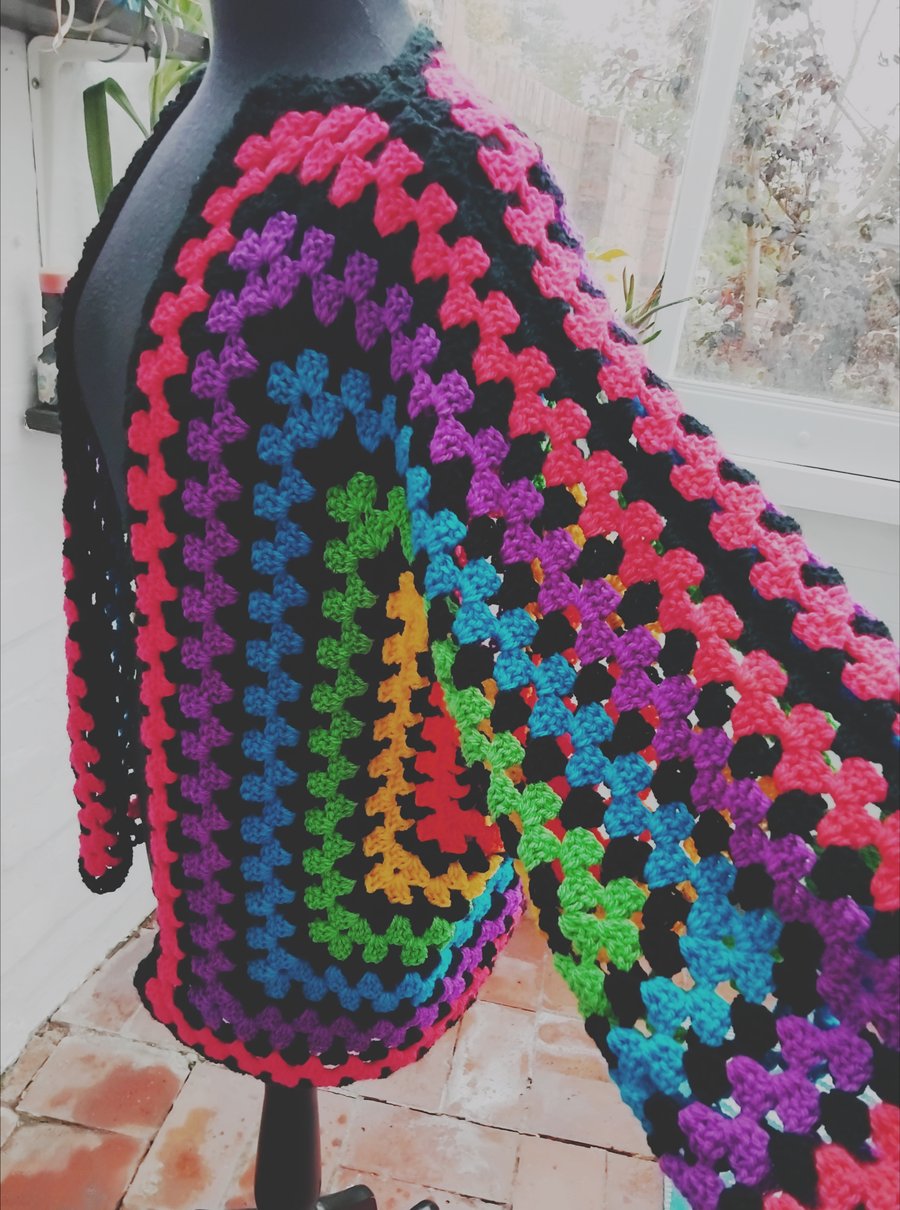 Chonky Rainbow Cardigan