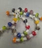 25 x Glass Lampwork 15mm Mushroom Beads