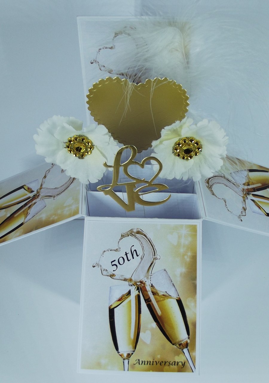 50th  Anniversary Card