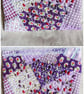 Hand embroidered and beaded clutch, original unique textile art purse - Image 5