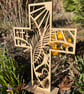 Intricate Easter freestanding cross decoration (large) - Image 5