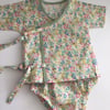 Baby Kimono with Nappy Cover in Liberty Cotton Tana Lawn