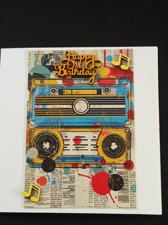 Handmade birthday card 