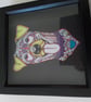Wall art. Dog picture. Framed picture ture. Hand coloured in dog. Ref 314 - Image 3