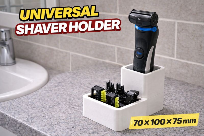 Universal Shaver Holder - 70 - 100 - 75mm