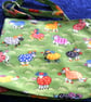Multi coloured sheep project bag - Image 1