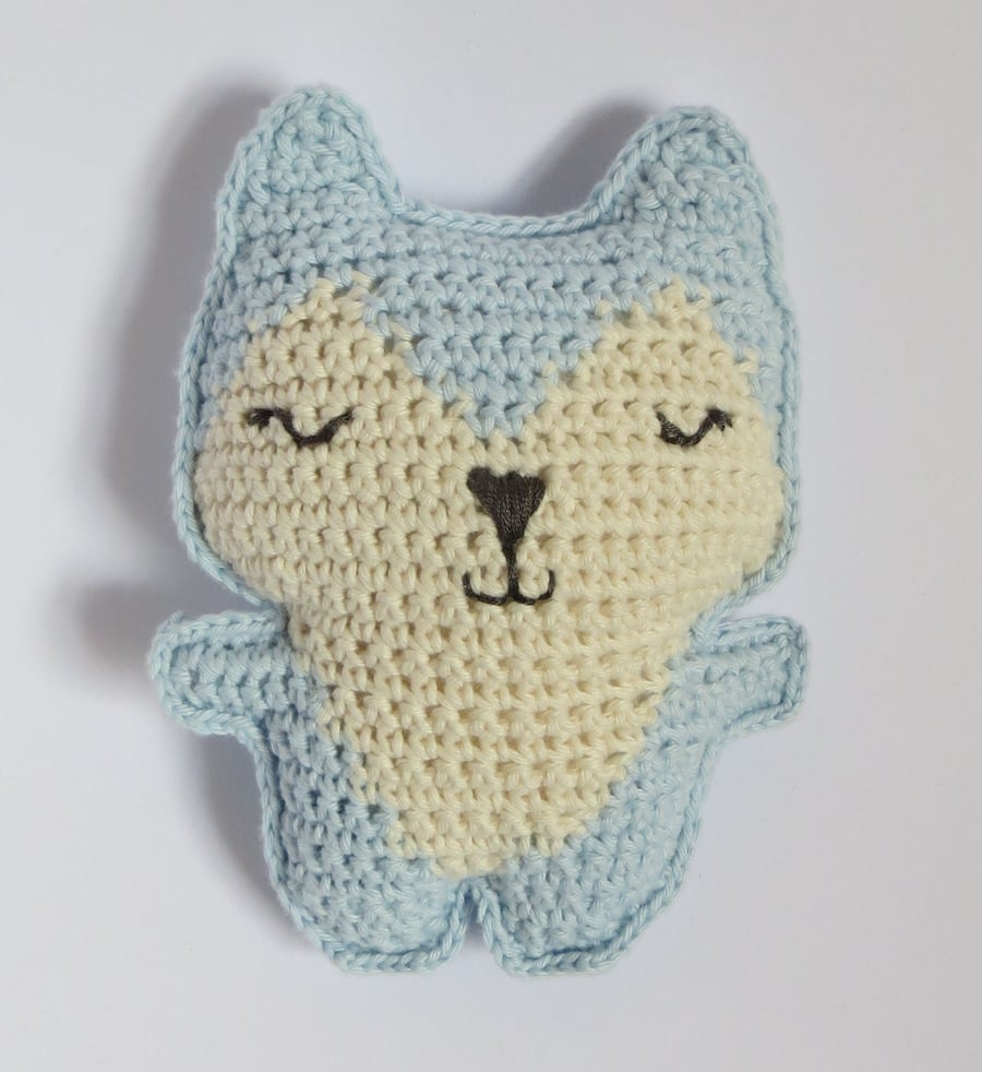 Fox, Baby Gift, Crochet Toy, Cotton yarn