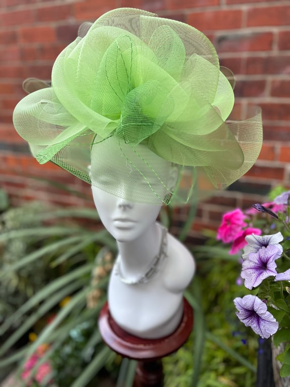 Shades of Green,Hat for the Races, Hats for Ascot, Special Occasion Hats