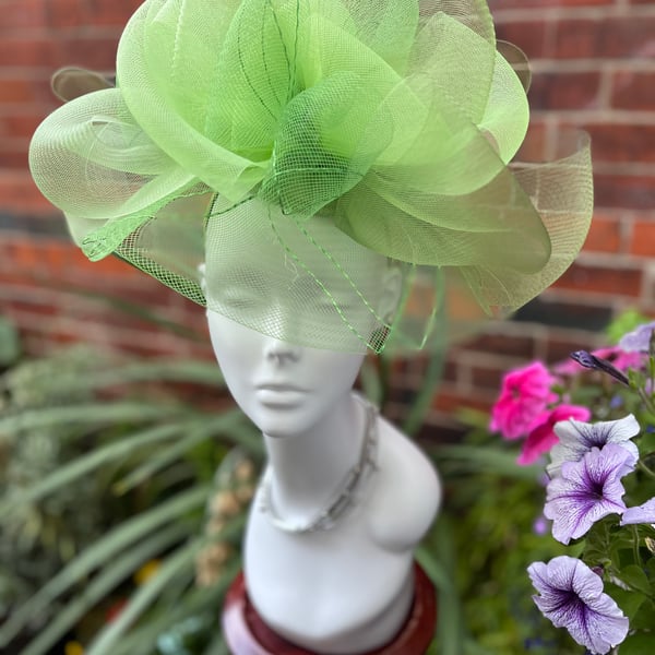 Shades of Green,Hat for the Races, Hats for Ascot, Special Occasion Hats
