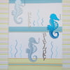 Seahorse Birthday Card