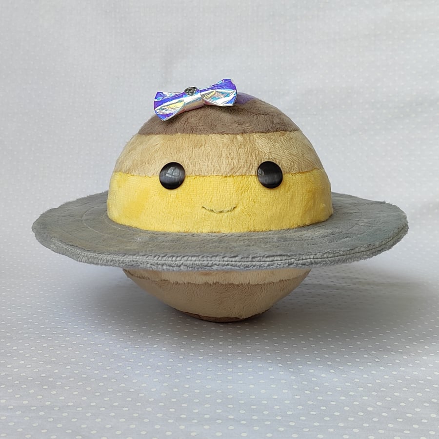 Plush planet Saturn