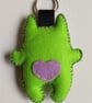 Little Monster Felt Stuffie Key-ring - Image 2