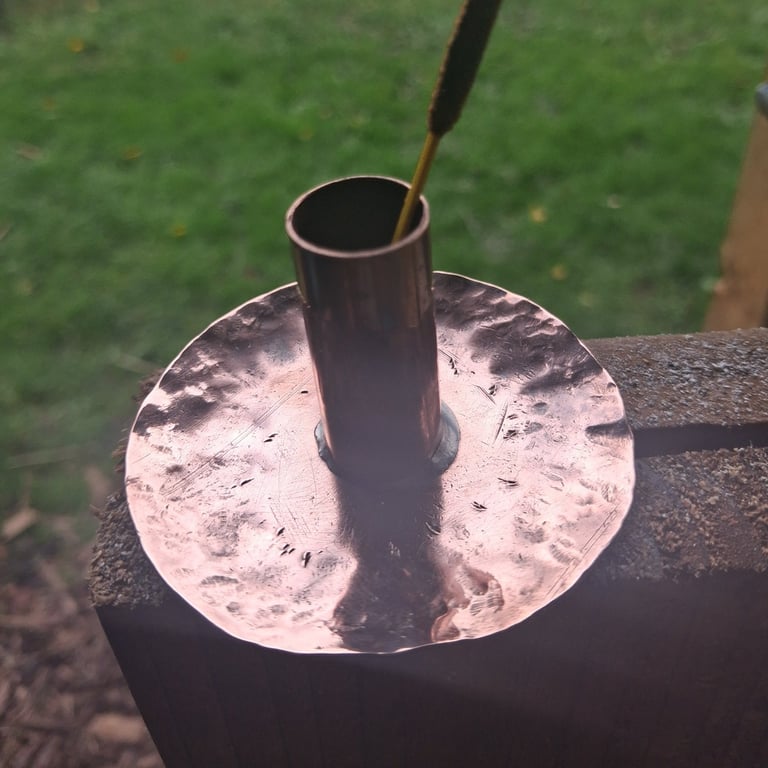 Copper Incense Holder