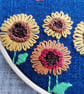 ‘Just smile…’ embroidered art hoop - Image 4