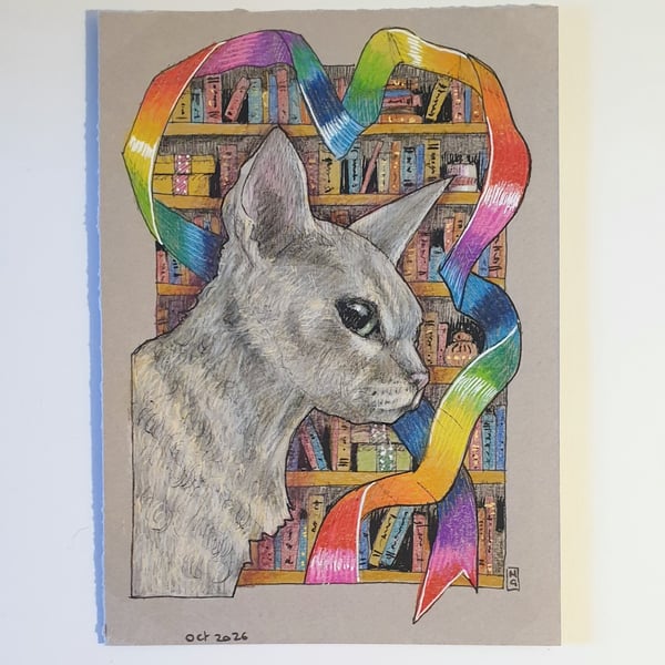 Reserved for AJ FUTTER - Hecktor, a very special cat