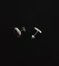 Pretty Mulberry Pink Stud Earrings - Image 6