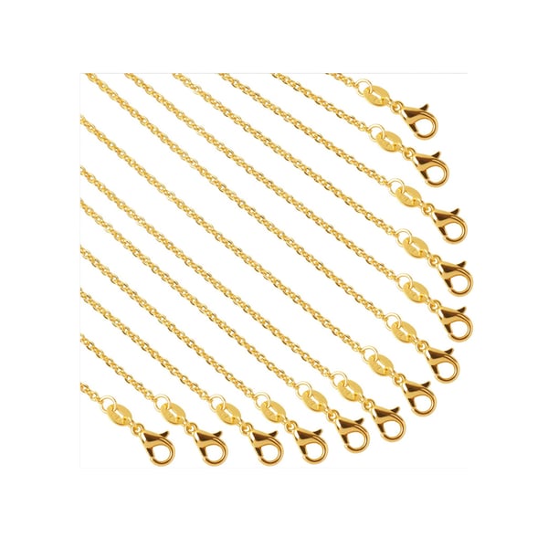 CHAIN, Necklace, Gold Plated for Jewellery Making, Pendants, Wholesale, Bulk