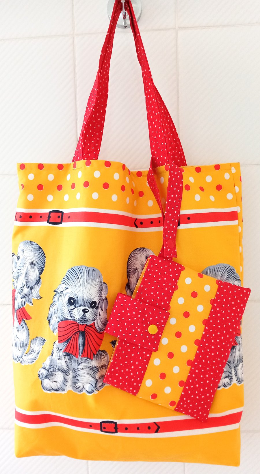 Sale Tote bag - Cute Puppies shopper
