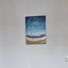 Original handpainted acrylic seascape