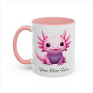 Cute Pink Axolotl 11oz Mug