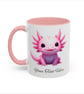 Cute Pink Axolotl 11oz Mug