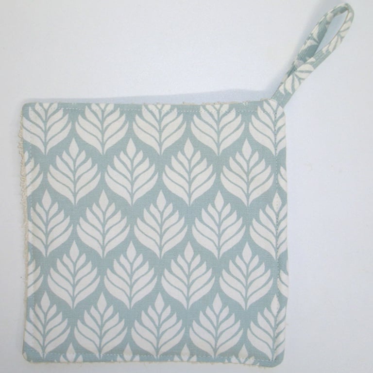 Pot Holder Potholder Grab Mat Kitchen Cookware Pad Duck Egg Leaves
