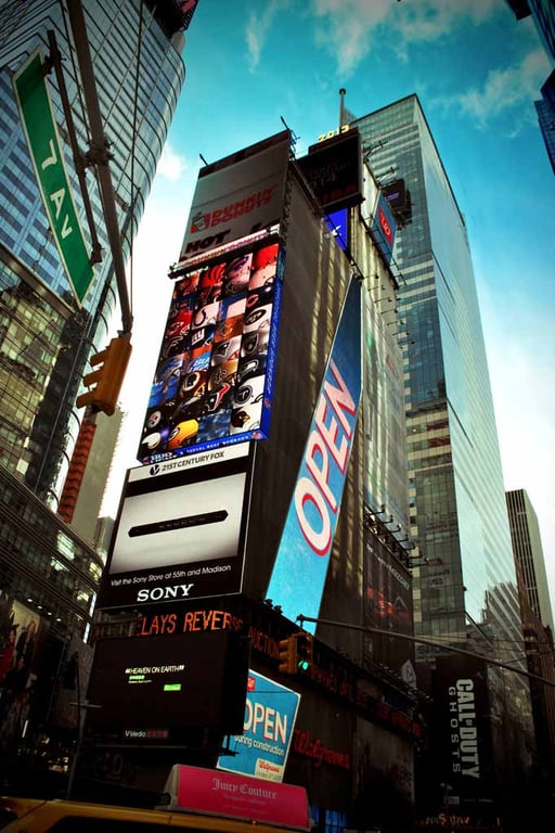 New York City Times Square United States of America Photograph Print