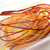 50g Hot Mix Bullseye 90 coe glass Vitrigraph stringers