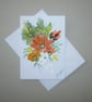original hand painted greetings card ( ref FA 654 G2 ) - Image 1