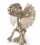 Massive Dilophosaurus Skeleton Dinosaur Toy XL Articulated Flexi Fidget 3D Print