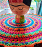 colourful crochet mandala doily - Image 6