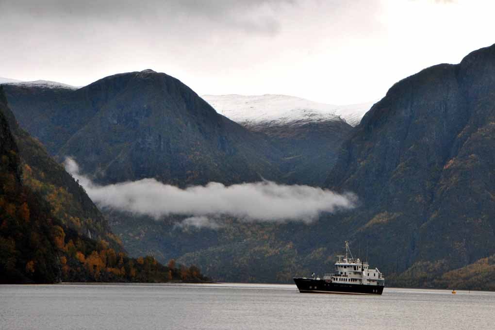 Vestland Explorer Aurlandsfjord Flam Norway 18"x12" Print