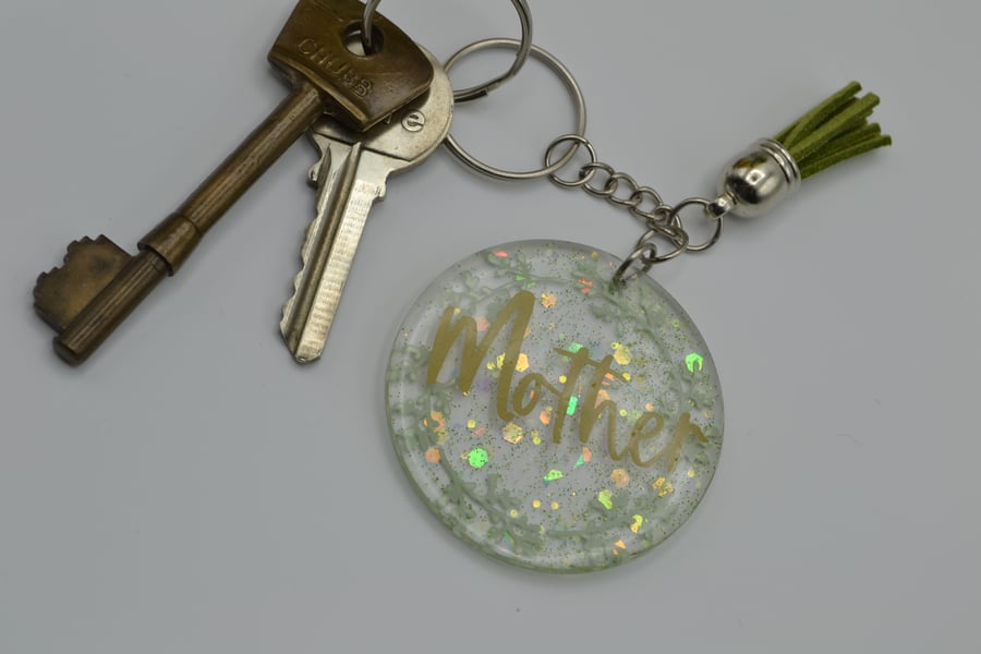 Mother Keyring 