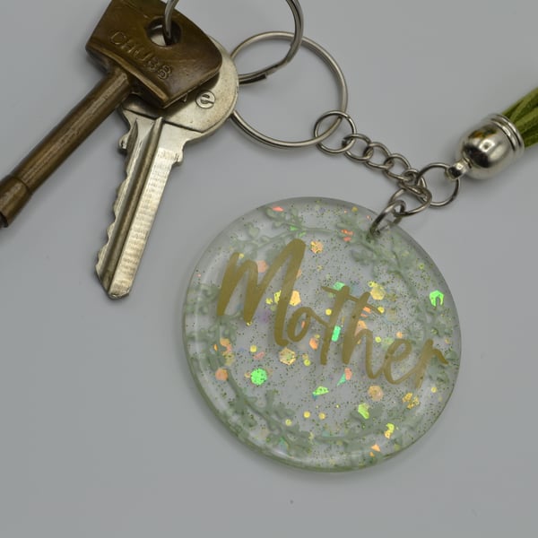 Mother Keyring 