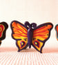 Handmade Butterfly Garden Cane Toppers (set of three) - Image 2