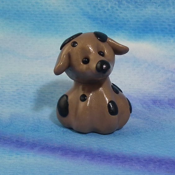 Village Puppy 'Tarla' OOAK Sculpt by Ann Galvin