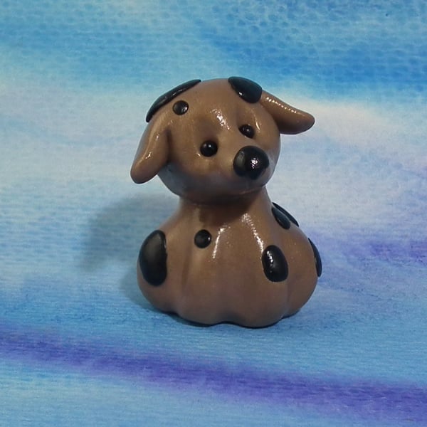 Village Puppy 'Tarla' OOAK Sculpt by Ann Galvin