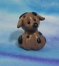 Village Puppy 'Tarla' OOAK Sculpt by Ann Galvin