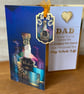 Father's Day or Birthday Card for Dad. Card for a Whisky Loving Dad. - Image 6