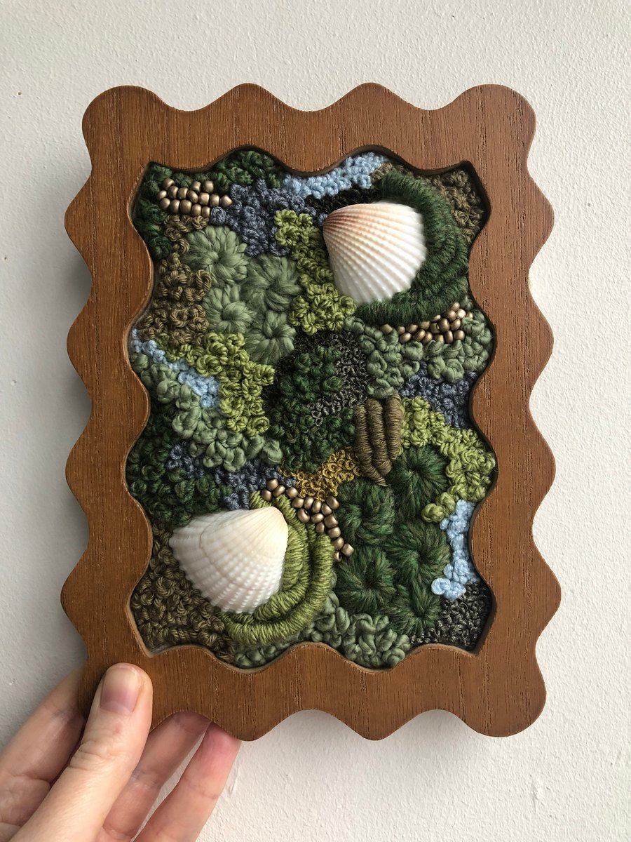 Seashore a 8x5 inch art piece 