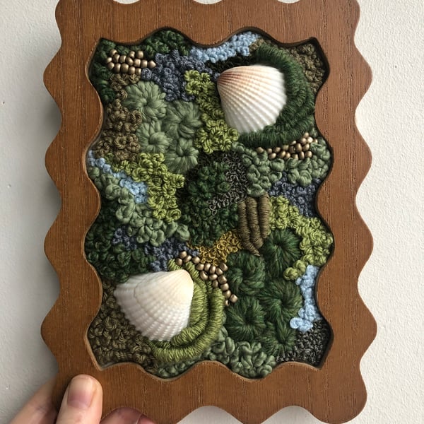 Seashore a 8x5 inch art piece 