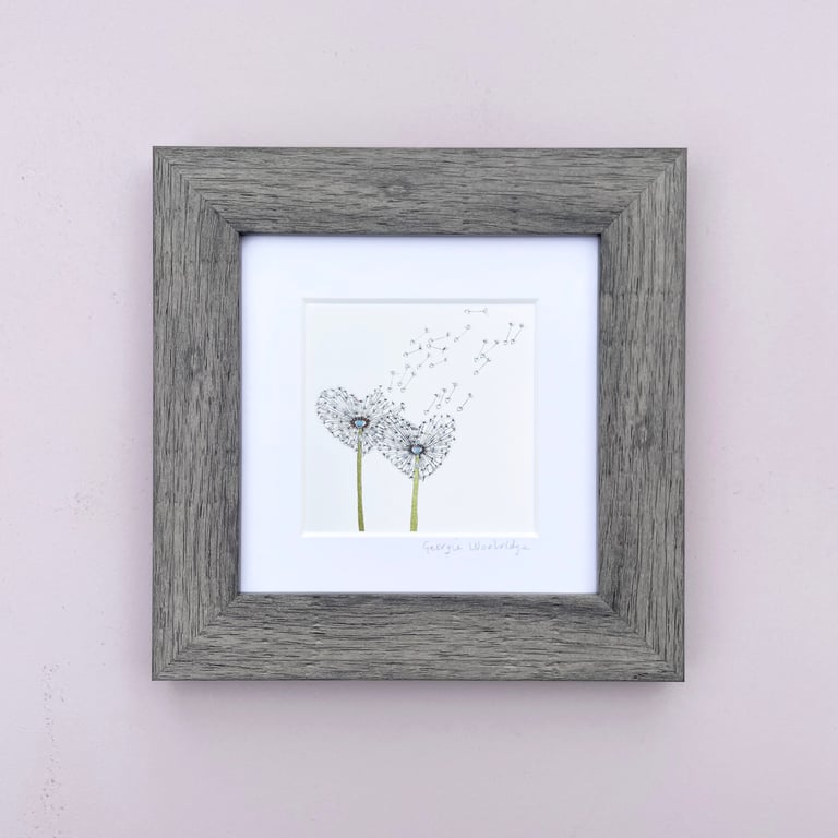 'Love Wish' 5" x 5" Framed Print