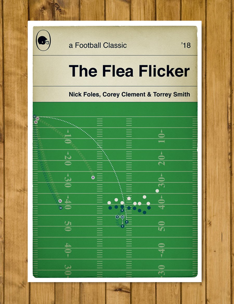 Philadelphia Eagles - The Flea Flicker - Foles to Smith - Various Sizes