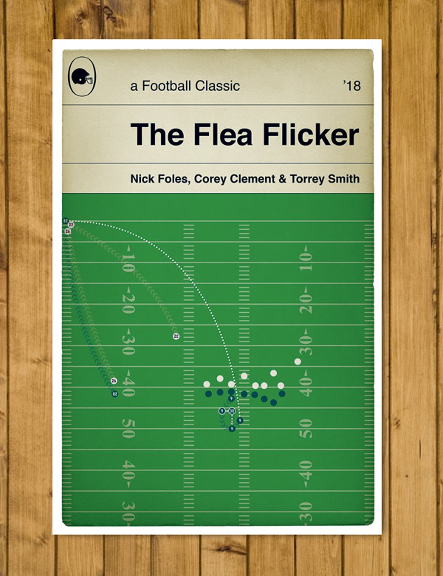 Philadelphia Eagles - The Flea Flicker - Foles to Smith - Various Sizes
