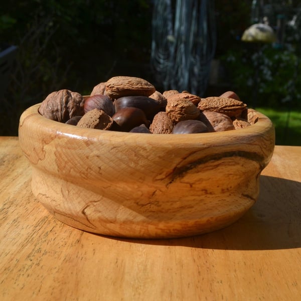 Spalted Beech Wood Bowl