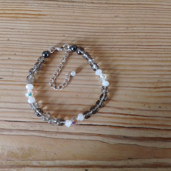 Handmade beaded bracelet.