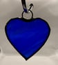 Stained glass small heart, BLUE variations - Image 10