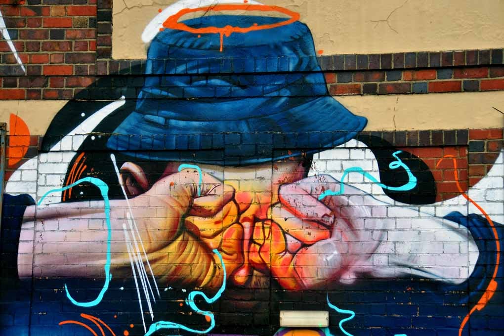 Street Art Graffiti Digbeth Birmingham UK Photograph Print